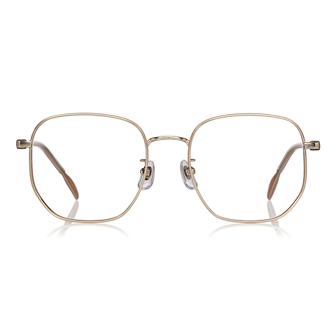 +NICHE Gold Full Rim Polygon left side