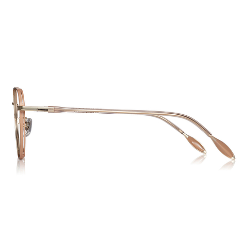 +NICHE Gold Full Rim Polygon left side