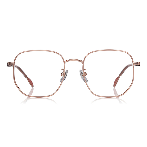+NICHE Gold Full Rim Polygon left side