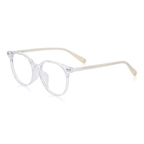+NICHE Crystal Transparent Full Rim Boston right side