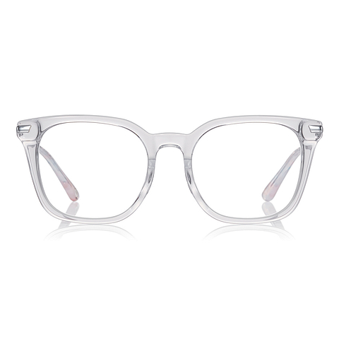 +NICHE Crystal Transparent Full Rim Wellington left side