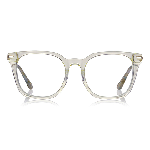 +NICHE Crystal Transparent Full Rim Wellington left side