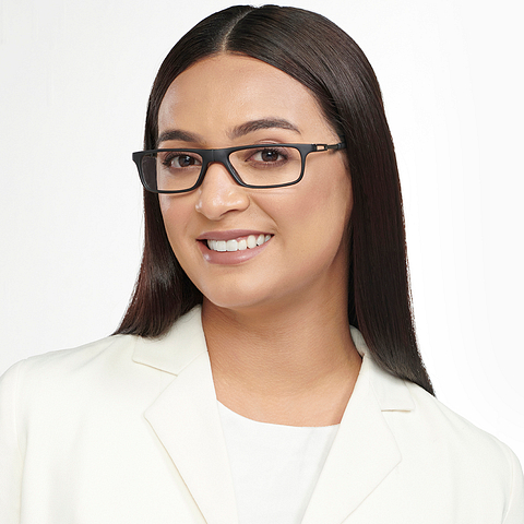 LENSKART PREMIUM READERS Black Black Full Rim Rectangle LENSKART PREMIUM READERS LP E13915 Only for 1 Prefitted Powers right side