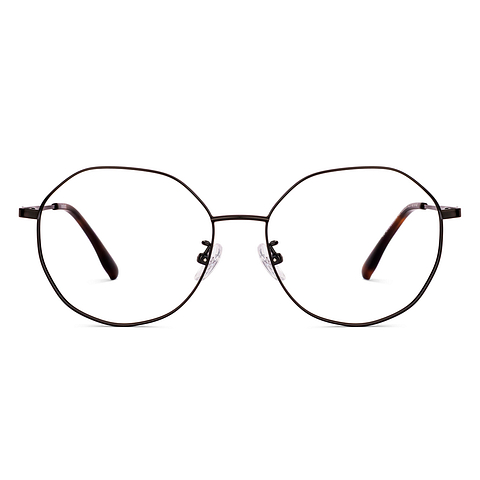 Lenskart Matte Black Full Rim Hexagonal right side