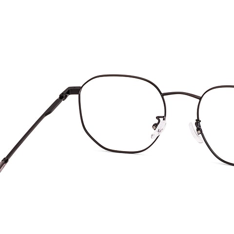 Lenskart Matte Black Full Rim Hexagonal right side