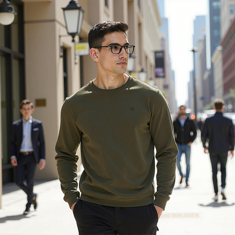 Lenskart Air Black Full Rim Square left side