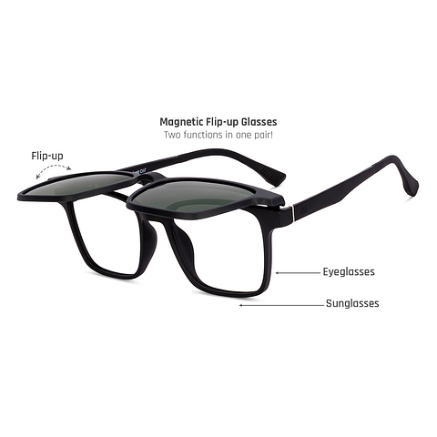 Lenskart Air Online Black Full Rim Square left side