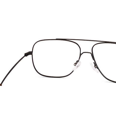 Lenskart Matte Black Full Rim Square right side