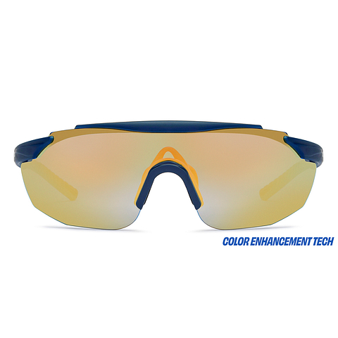 Lenskart Boost Sky Blue Half Rim Square right side