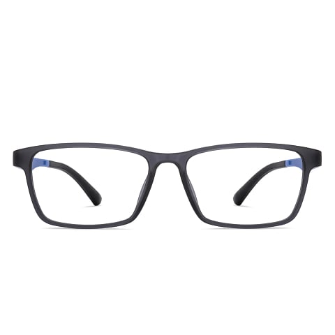Lenskart Air Light Gray Full Rim Rectangle right side