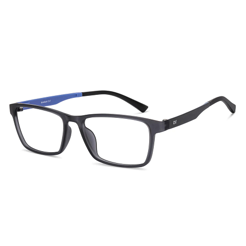 Lenskart Air Light Gray Full Rim Rectangle right side