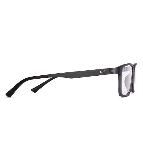Lenskart Air Light Gray Full Rim Rectangle left side