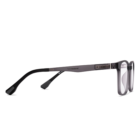 Lenskart Air Light Gray Full Rim Square right side