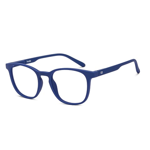 Lenskart Hustlr READERS Midnight Blue Full Rim Square left side