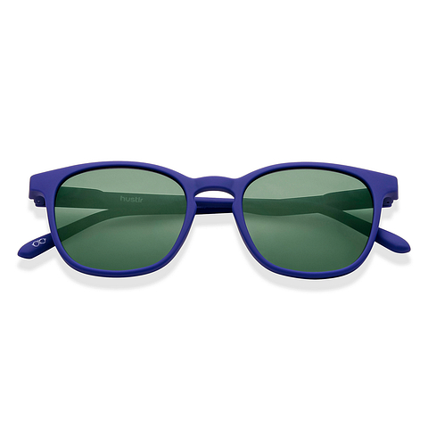 Lenskart Hustlr Online Midnight Blue Full Rim Square left side