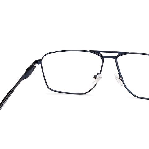 Lenskart Navy Blue Full Rim Geometric right side