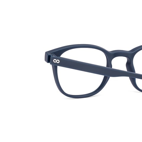 Lenskart Hustlr Navy Full Rim Square left side