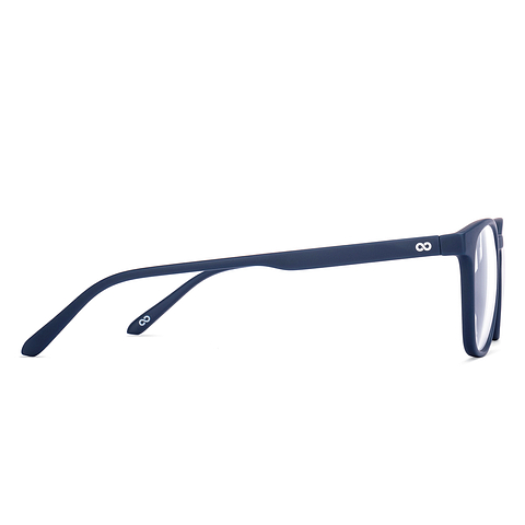 Lenskart Hustlr Blue Block Phone Screen Glasses : Navy Full Rim Square Lenskart Hustlr LH R17369 C12 left side Lenskart Hustlr Blue Block Phone Screen Glasses : Navy Full Rim Square Lenskart Hustlr LH R17369 C12 left side