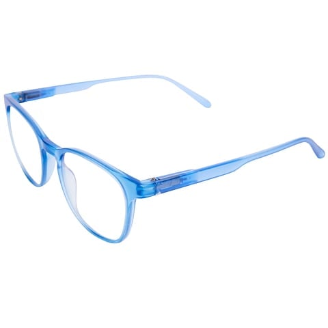 Lenskart Hustlr Ocean Blue Full Rim Square left side