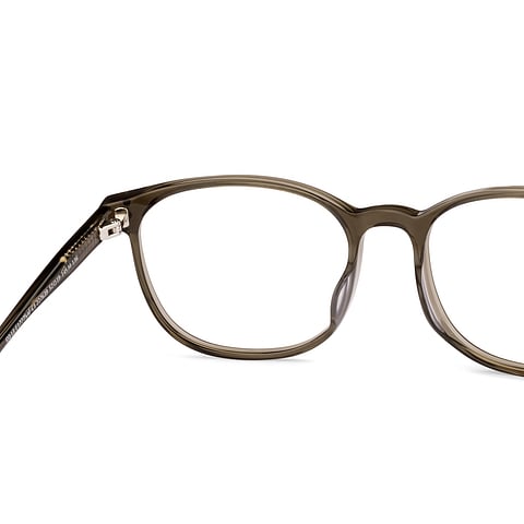 Lenskart Olive Green Full Rim Square right side