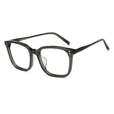 Lenskart Olive Green Full Rim Square left side