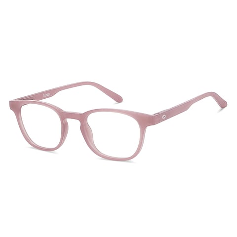 Lenskart Hustlr Dusty Rose Full Rim Square right side