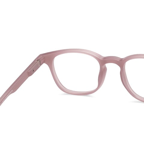 Lenskart Hustlr Dusty Rose Full Rim Square right side