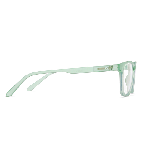 Lenskart Hustlr Screen Glasses Blue Block Zero Power Phone Screen Glasses : Jade Green Green Full Rim Square Lenskart HUSTLR LB E14058-N C3 left side Lenskart Hustlr Screen Glasses Blue Block Zero Power Phone Screen Glasses : Jade Green Green Full Rim Square Lenskart HUSTLR LB E14058-N C3 left side