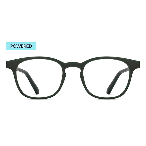 Lenskart Hustlr Military Green Full Rim Square right side