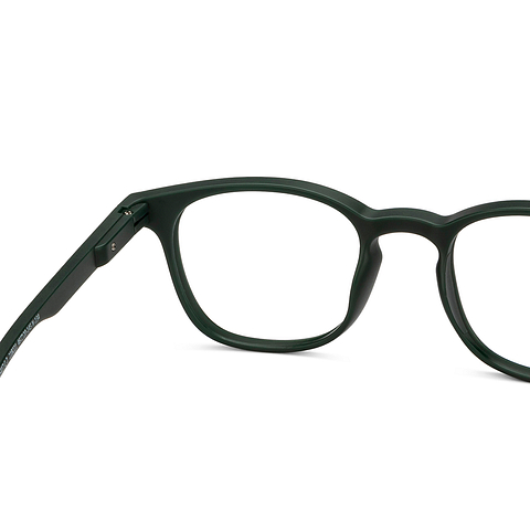Lenskart Hustlr Military Green Full Rim Square right side
