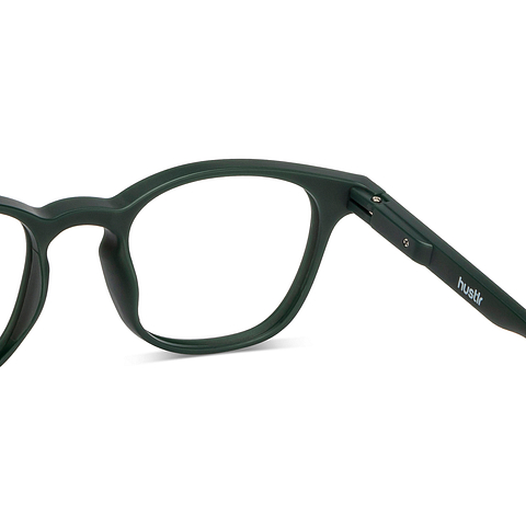 Lenskart Hustlr Military Green Full Rim Square right side