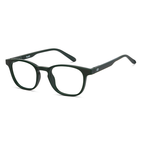Lenskart Hustlr Military Green Full Rim Square right side