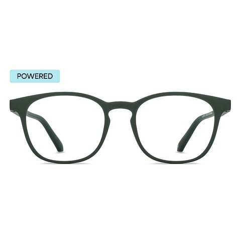 Lenskart Hustlr Military Green Full Rim Square right side