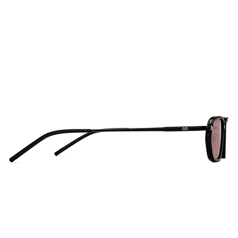 Lenskart Studio Online Black Full Rim Geometric left side Lenskart Studio Online Black Full Rim Geometric left side