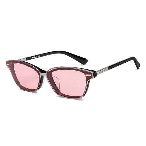 Lenskart STUDIO Pink Full Rim Cat Eye Lenskart STUDIO SG Switch LK E17674AF Accessories right side