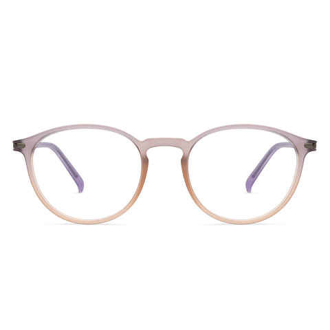 Lenskart Air Online Brown Transparent Full Rim Round left side Lenskart Air Online Brown Transparent Full Rim Round left side