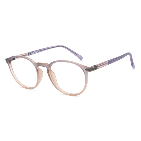 Lenskart Air Online Brown Transparent Full Rim Round left side Lenskart Air Online Brown Transparent Full Rim Round left side