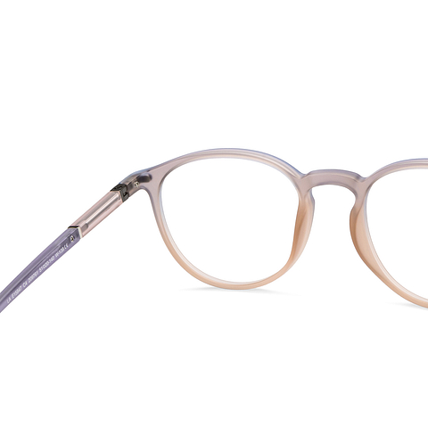 Lenskart Air Online Brown Transparent Full Rim Round left side Lenskart Air Online Brown Transparent Full Rim Round left side