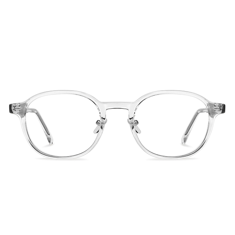 Lenskart Air Online Crystal Transparent Full Rim Round right side