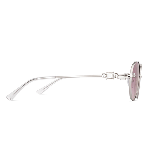 Lenskart STUDIO Silver Full Rim Round right side