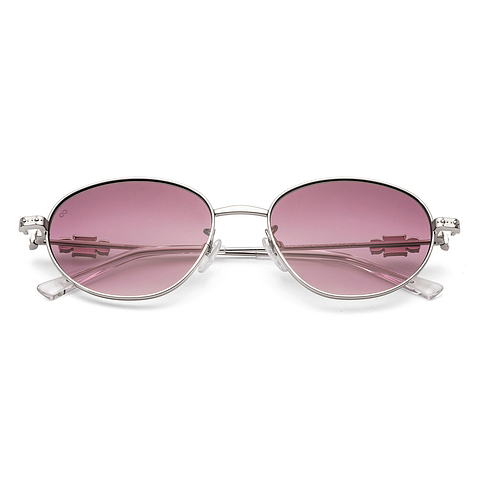 Lenskart STUDIO Silver Full Rim Round right side