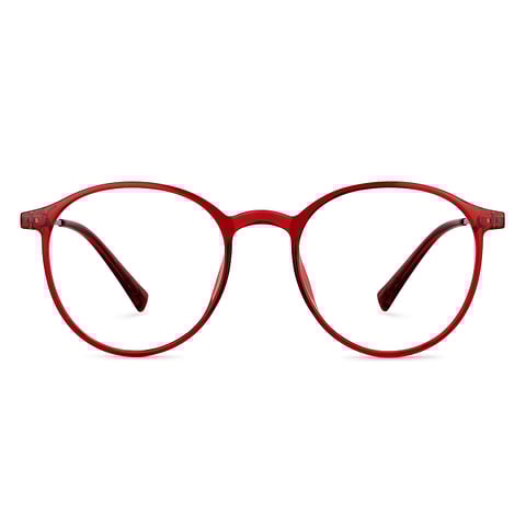 Lenskart Air Online Red Full Rim Round right side