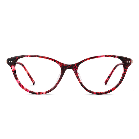 Lenskart Red Tortoise Full Rim Cat Eye right side