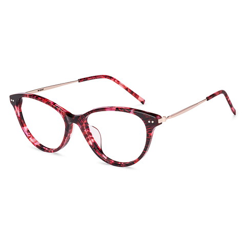 Lenskart Red Tortoise Full Rim Cat Eye right side