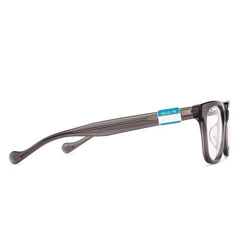 Lenskart Transparent Grey Full Rim Square left side