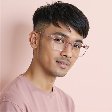 Lenskart Hustlr Rose-Ace Full Rim Square right side