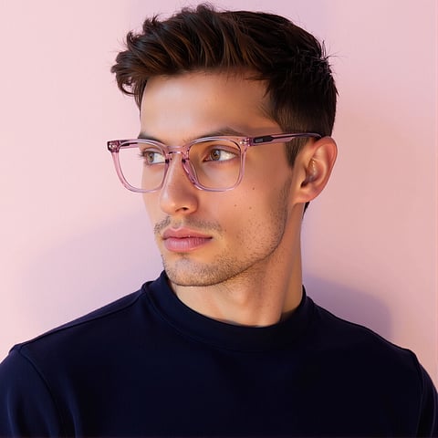Lenskart Hustlr Rose-Ace Full Rim Square right side