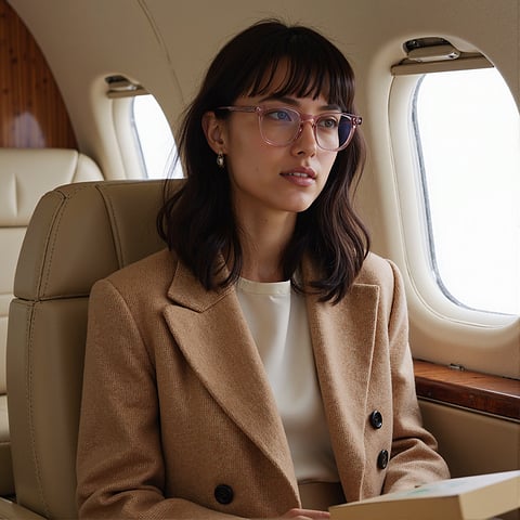 Lenskart Hustlr Rose-Ace Full Rim Square right side