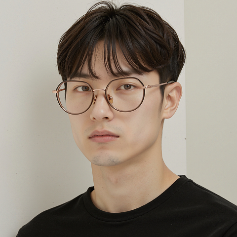 Lenskart Brown Full Rim Round right side
