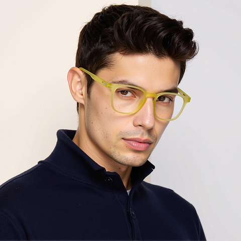 Lenskart Hustlr Sand Dune Full Rim Square right side Lenskart Hustlr Sand Dune Full Rim Square right side